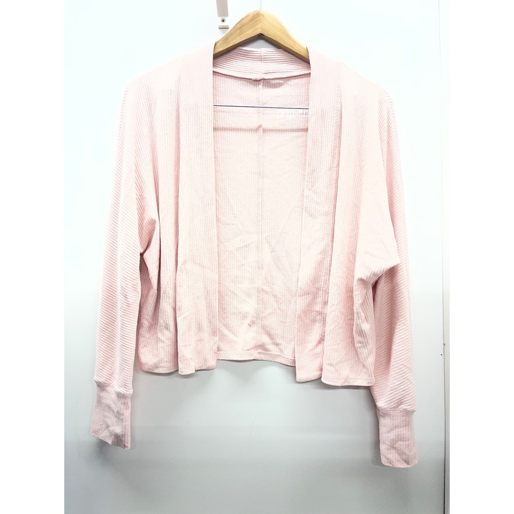 Victorias Secret PINK x Dreamer Ribbed Open Front Cardigan Light Pink Small